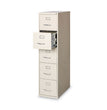 Vertical Letter File Cabinet, 5 Letter-Size File Drawers, Putty, 15 x 26.5 x 61.37 OrdermeInc OrdermeInc