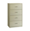 Lateral File Cabinet, 4 Letter/Legal/A4-Size File Drawers, Putty, 30 x 18.62 x 52.5 OrdermeInc OrdermeInc