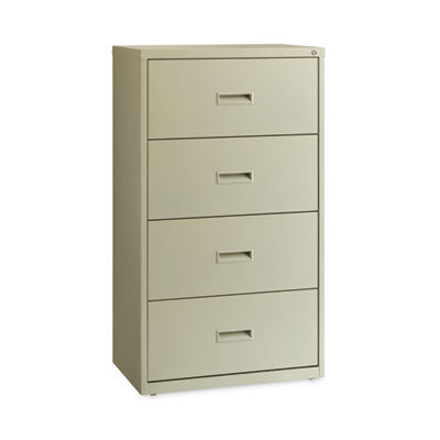 Lateral File Cabinet, 4 Letter/Legal/A4-Size File Drawers, Putty, 30 x 18.62 x 52.5 OrdermeInc OrdermeInc