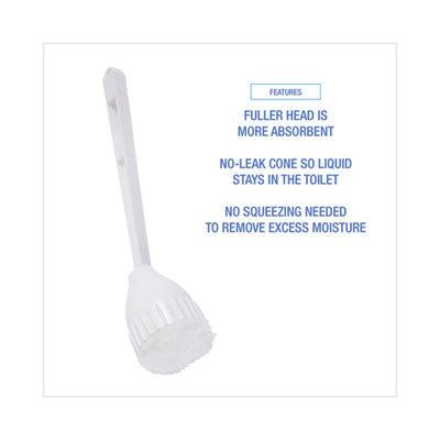 Cone Bowl Mop, 10" Handle, 2" Mop Head, White OrdermeInc OrdermeInc