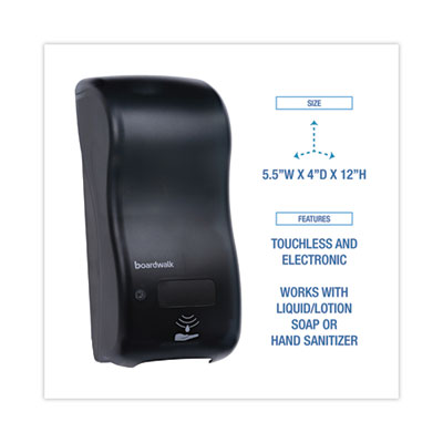 Bulk Fill Soap Dispenser, 900 mL, 5.5 x 4 x 12, Black OrdermeInc OrdermeInc