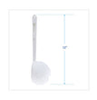 Toilet Bowl Mop, 12" Handle, White OrdermeInc OrdermeInc