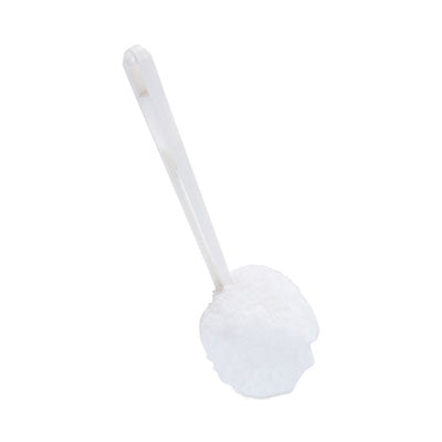 Toilet Bowl Mop, 12" Handle, White OrdermeInc OrdermeInc