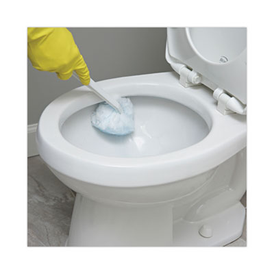 Toilet Bowl Mop, 12" Handle, White OrdermeInc OrdermeInc