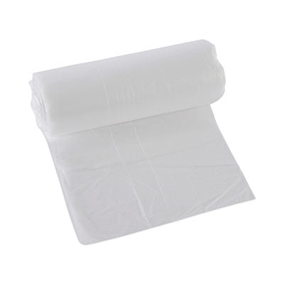 BOARDWALK High-Density Can Liners, 16 gal, 6 mic, 24" x 33", Natural, 50 Bags/Roll, 20 Rolls/Carton