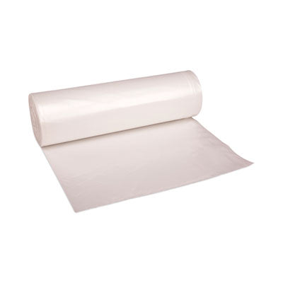 High-Density Can Liners, 33 gal, 14 mic, 33" x 38", Natural, 25 Bags/Roll, 10 Rolls/Carton OrdermeInc OrdermeInc