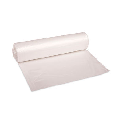 High-Density Can Liners, 45 gal, 13 mic, 40" x 46", Natural, 25 Bags/Roll, 10 Rolls/Carton OrdermeInc OrdermeInc