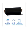 Industrial Drum Liners Rolls, 60 gal, 2.7 mil, 38 x 63, Black, 1 Roll of 50 Bags OrdermeInc OrdermeInc