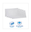 Linear Low Density Industrial Can Liners, 45 gal, 0.9 mil, 40 x 46, White, 100/Carton OrdermeInc OrdermeInc