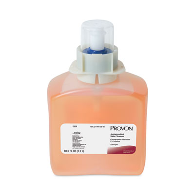 Antimicrobial Skin Cleanser, FMX-12 Dispenser, Unscented, 1,200 mL Refill, 3/Carton OrdermeInc OrdermeInc