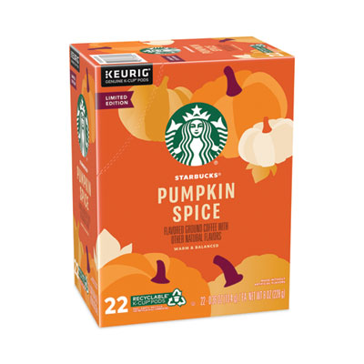 Pumpkin Spice Coffee, K-Cups, 22/Box, 4 Boxes/Carton OrdermeInc OrdermeInc