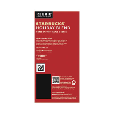 Holiday Blend Coffee, K-Cups, 22/Box, 4 Boxes/Carton OrdermeInc OrdermeInc