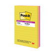 Post-it® Notes Super Sticky Note Pads in Summer Joy Collection Colors, 4" x 6", Note Ruled, Summer Joy Collection Colors, 90 Sheets/Pad, 3 Pads/Pack - OrdermeInc