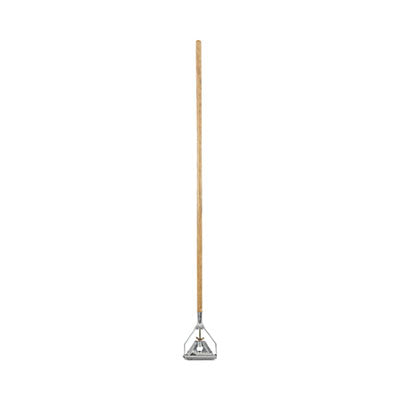 Quick Change Metal Head Wooden Mop Handle, Junior, 0.88" dia x 54", Natural OrdermeInc OrdermeInc