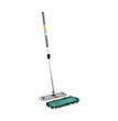 Microfiber Cleaning Kit, 18" Wide Blue/Green Microfiber Head, 35" to 60" Gray Aluminum Handle OrdermeInc OrdermeInc