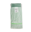 Microfiber Looped-End Wet Mop Heads, Medium, Green, 12/Carton OrdermeInc OrdermeInc