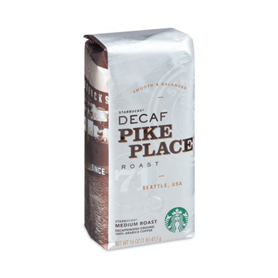 Coffee, Pike Place Decaf, 1 lb Bag, , 6/Carton OrdermeInc OrdermeInc