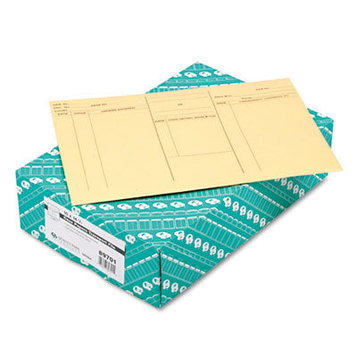 Attorney's Envelope/Transport Case File, Cheese Blade Flap, Fold-Over Closure, 10 x 14.75, Cameo Buff, 100/Box OrdermeInc OrdermeInc