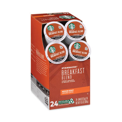 Breakfast Blend Coffee K-Cups, 96/Carton OrdermeInc OrdermeInc