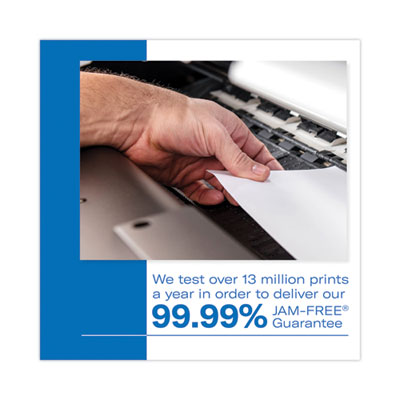 Premium Color Copy Print Paper, 100 Bright, 28 lb Bond Weight, 12 x 18, Photo White, 500/Ream - OrdermeInc