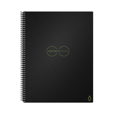 Core Smart Notebook, Medium/College Rule, Black Cover, (16) 11 x 8.5 Sheets - OrdermeInc