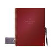 Fusion Smart Notebook, Seven Assorted Page Formats, Scarlet Sky Cover, (21) 11 x 8.5 Sheets - OrdermeInc