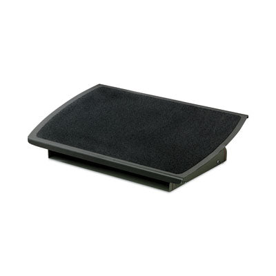 Adjustable Steel Footrest, Nonslip Surface, 22w x 14d x 4 to 4.75h, Black/Charcoal OrdermeInc OrdermeInc