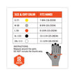 ProFlex 7031 ANSI A3 Nitrile-Coated CR Gloves, Gray, Large, 144 Pairs/Carton - OrdermeInc