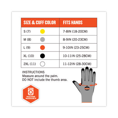 ProFlex 7031 ANSI A3 Nitrile-Coated CR Gloves, Gray, Large, 144 Pairs/Carton - OrdermeInc