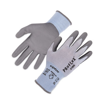 ProFlex 7025 ANSI A2 PU Coated CR Gloves, Blue, Small, Pair - OrdermeInc