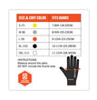 ProFlex 7001 Nitrile-Coated Gloves, Black, Large, 144 Pairs/Pack - OrdermeInc