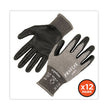 ProFlex 7072 ANSI A7 Nitrile-Coated CR Gloves, Gray, X-Large, 12/Pairs/Pack - OrdermeInc