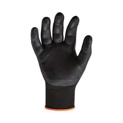 ProFlex 7001 Nitrile-Coated Gloves, Black, Large, Pair - OrdermeInc