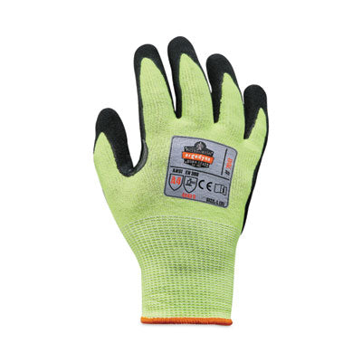 ProFlex 7041 ANSI A4 Nitrile-Coated CR Gloves, Lime, Large, 144 Pairs - OrdermeInc