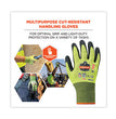ProFlex 7022 ANSI A2 Coated CR Gloves DSX, Lime, Large, 144 Pairs/Pack - OrdermeInc