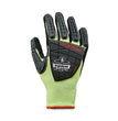 ProFlex 7141 ANSI A4 DIR Nitrile-Coated CR Gloves, Lime, Large, Pair - OrdermeInc