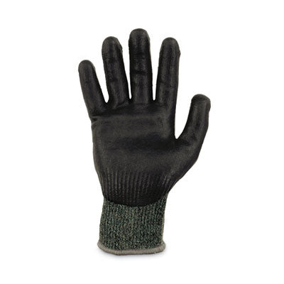 ProFlex 7070 ANSI A7 Nitrile Coated CR Gloves, Green, Small, Pair - OrdermeInc