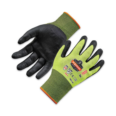 ProFlex 7022 ANSI A2 Coated CR Gloves DSX, Lime, Large, 144 Pairs/Pack - OrdermeInc