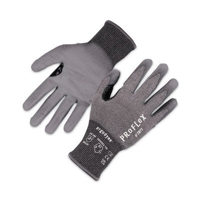 ProFlex 7071 ANSI A7 PU Coated CR Gloves, Gray, X-Large, Pair - OrdermeInc