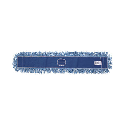 Dust Mop Head, Cotton/Synthetic Blend, 48" x 5", Blue OrdermeInc OrdermeInc