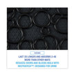 Commode Mat 2.0, Rubber, 22 x 22, Black, 6/Carton OrdermeInc OrdermeInc
