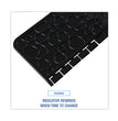 Commode Mat 2.0, Rubber, 22 x 22, Black, 6/Carton OrdermeInc OrdermeInc