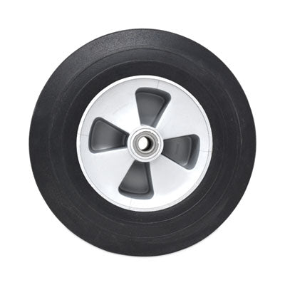 Tilt Truck Wheels, 500 lb Weight Capacity, 12" Wheel, Black - OrdermeInc