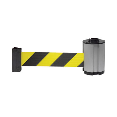 Cone Barricade System™ Replacement Belt Cassette, 7 ft, Yellow/Black/Silver OrdermeInc OrdermeInc