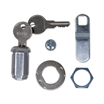 Replacement Lock and Keys for Housekeeping Carts, Silver OrdermeInc OrdermeInc