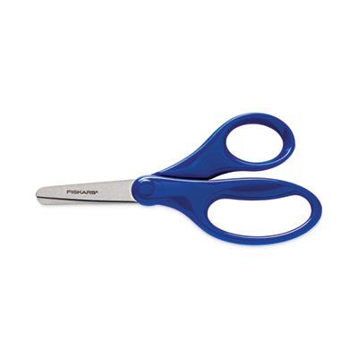 Kids Scissors, Rounded Tip, 5" Long, 1.75" Cut Length, Straight Handles, Randomly Assorted Colors OrdermeInc OrdermeInc