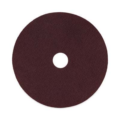 Deep Scrub Pads, 16" Diameter, Maroon, 10/Carton OrdermeInc OrdermeInc