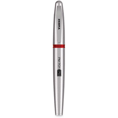Zebra® PM-701 Permanent Marker, Medium Bullet Tip, Red - OrdermeInc