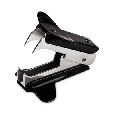 UNIVERSAL OFFICE PRODUCTS Jaw Style Staple Remover, Black