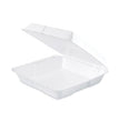 Insulated Foam Hinged Lid Containers, 1-Compartment, 9.3 x 9.5 x 3, White, 200/Pack, 2 Packs/Carton OrdermeInc OrdermeInc